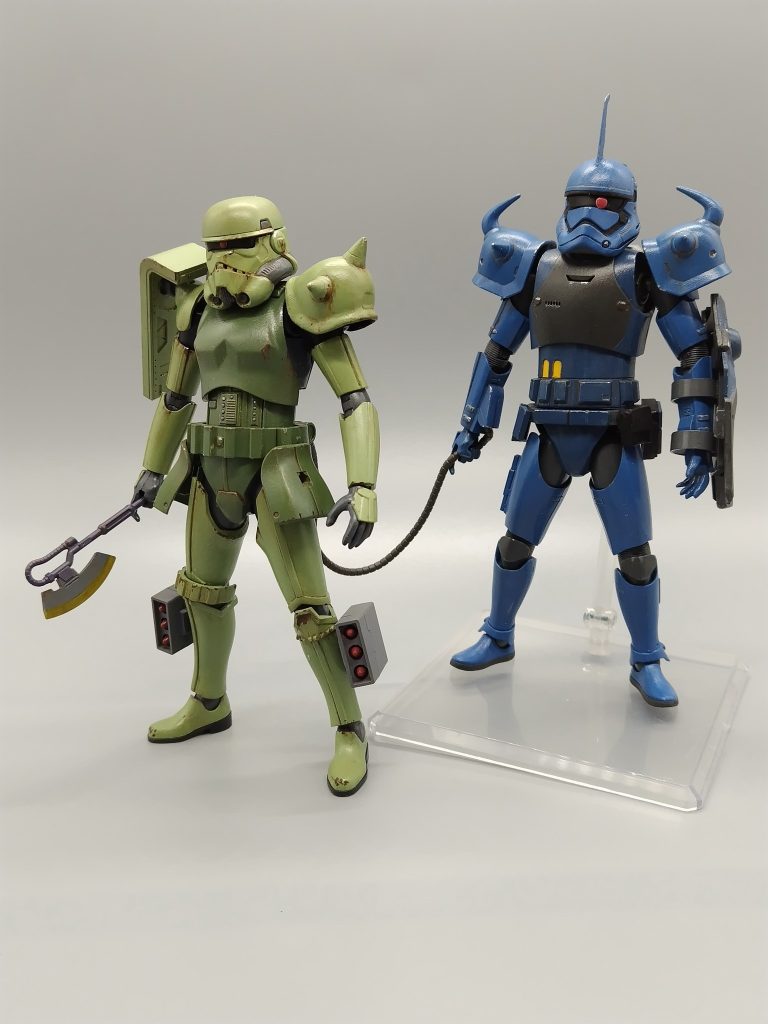 ザクとグフ、です。