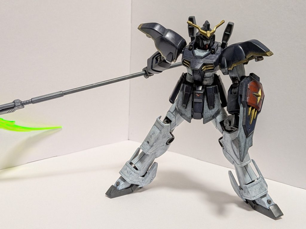 ガンダムWの前期機体も残りはシェンロンのみなのですが、クリアカラーしか手元に無いので、どうしたもんかと…シェンロンだけクリア？いずれにせよもうすぐ5機！今年中には並べたいですねー。ご覧いただきありがとうございました！