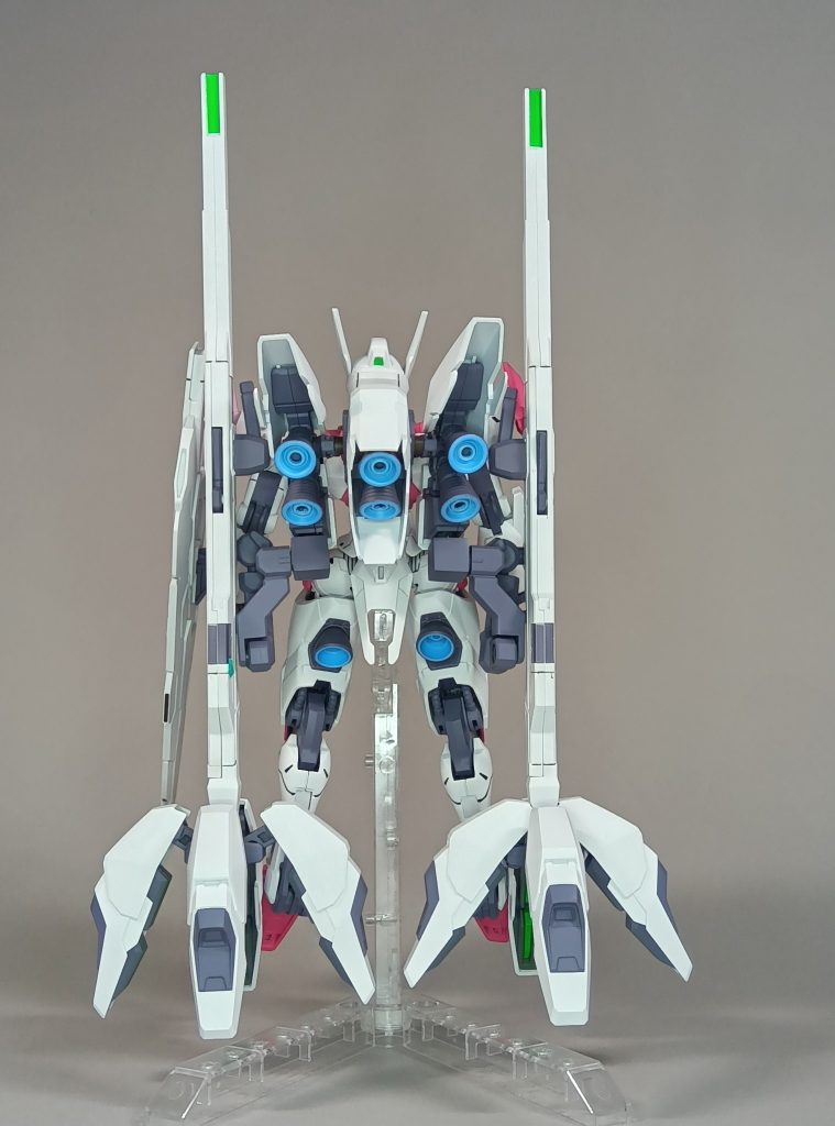 白　GX1クールホワイト（クレオス）ピンク　XHUG04ルブリスピンク（水性ガンダムカラー）グレー　XHUG05ルブリスグレー（水性ガンダムカラー）蛍光青　101蛍光ブルー（ガイアノーツ）+GX1クールホワイト（クレオス）蛍光緑　107蛍光イエローグリーン（ガイアノーツ）