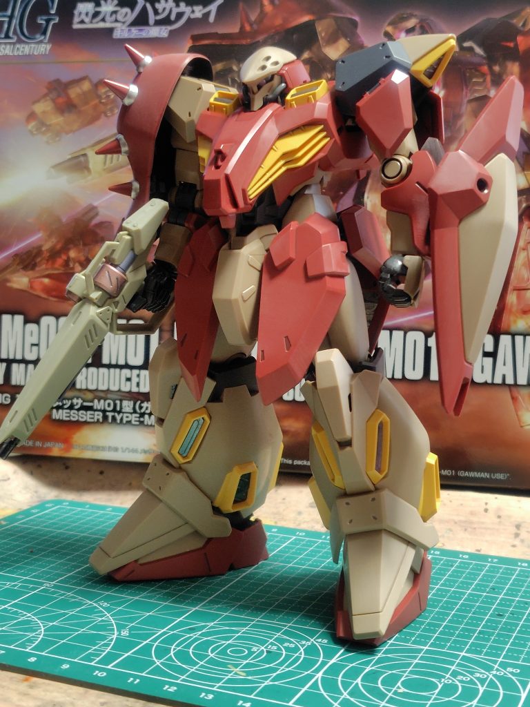 デカールと汚し前。