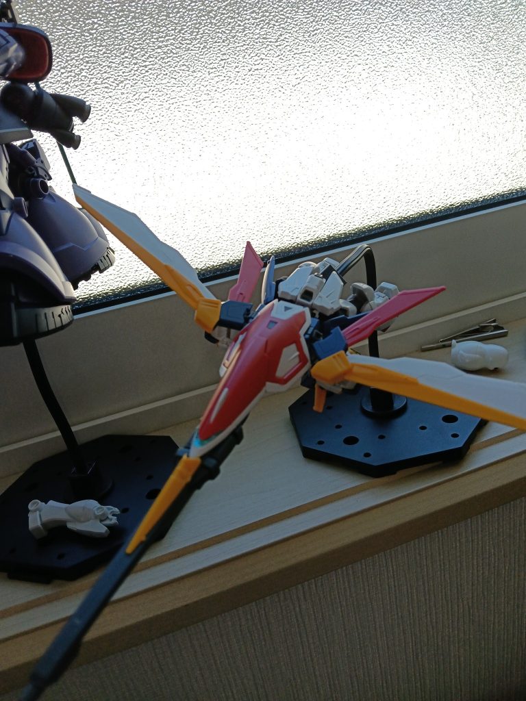 ふだんは、バード形態で飾ってます。