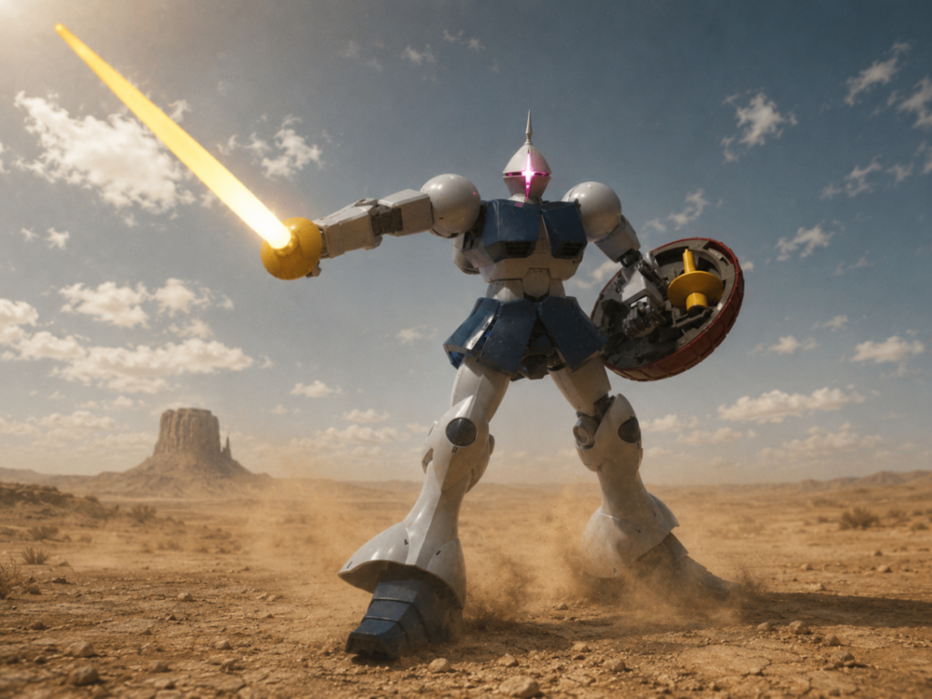 MG ギャン LED組込–9枚目/制作者：福田 義康