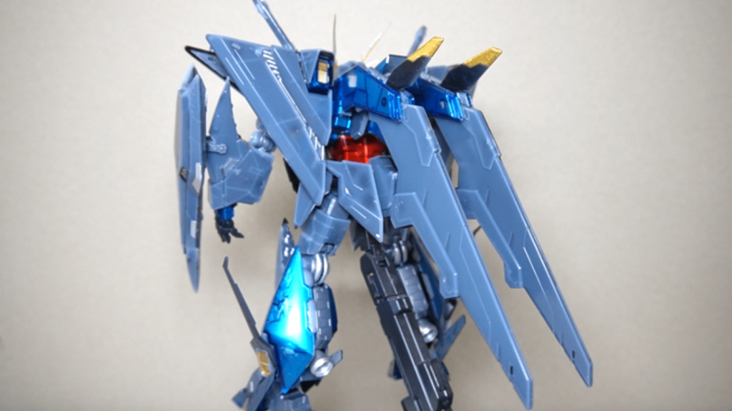 HG クスィーガンダム(クリアカラー)–3枚目/制作者：セリカ3