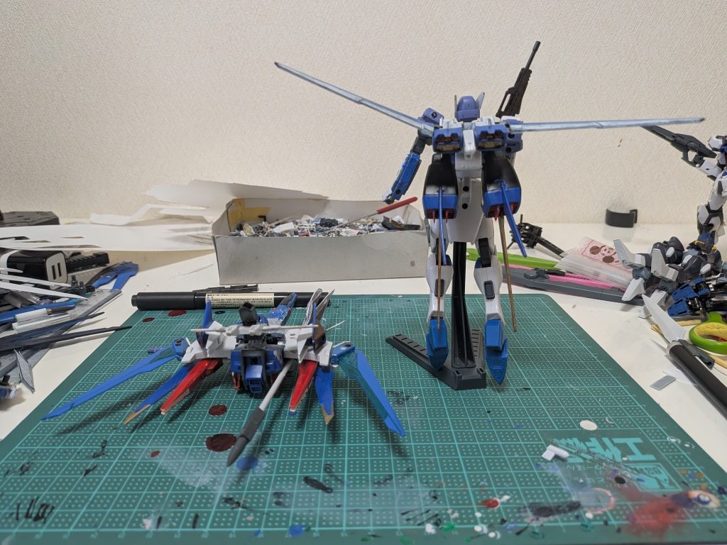エールストライカー装備で