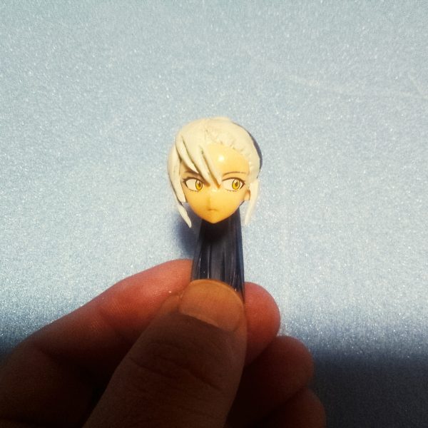 ニャアンの製作スピードアップの為にフェイスパーツをなんちゃって筆塗りデス😁（2枚目）