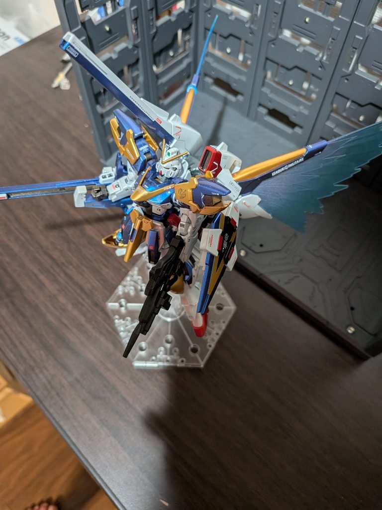 光の翼装着！！これがやりたかった！！(gundam-kao3)