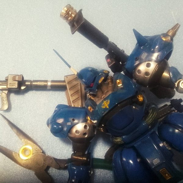 MGケンプファー　金属パーツでリメイクする　その２