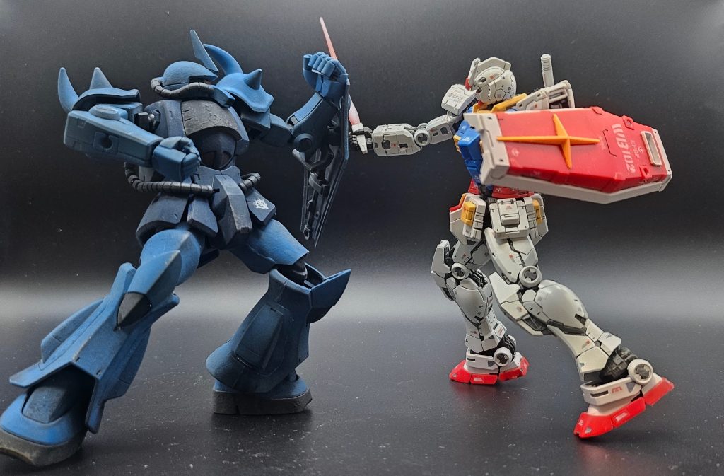 定番のシーン(gundam-kao6)