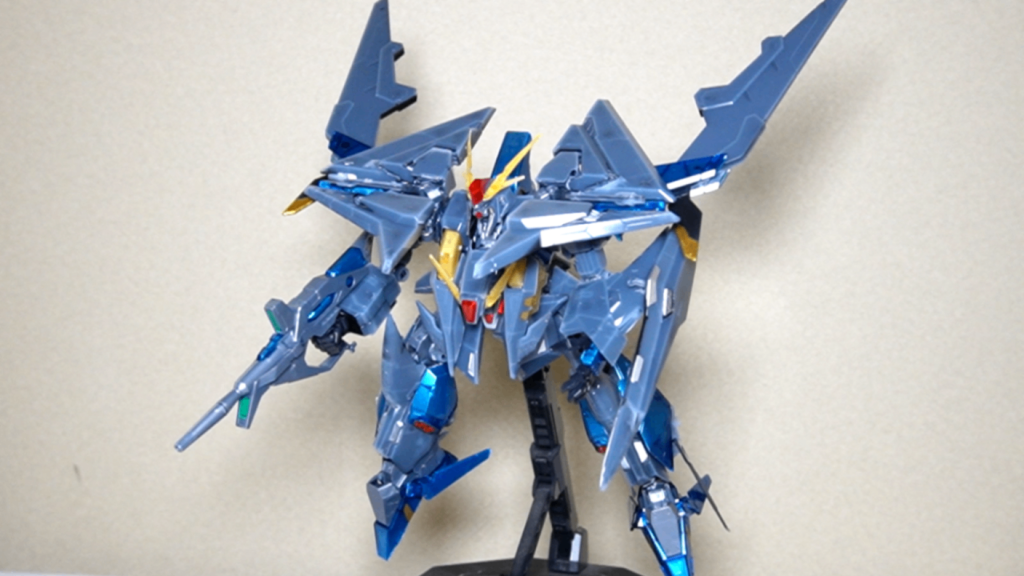 HG クスィーガンダム(クリアカラー)–4枚目/制作者：セリカ3