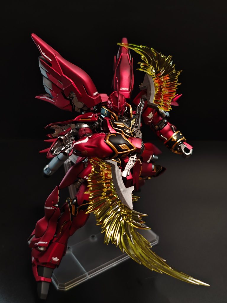 RG シナンジュ マットキャンディ塗装–2枚目/制作者：Silva21