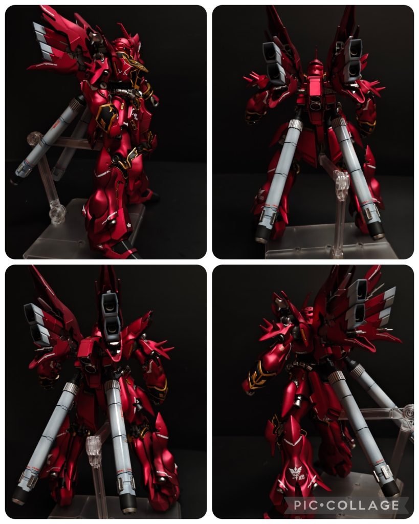 RG シナンジュ マットキャンディ塗装–2枚目/制作者：Silva21