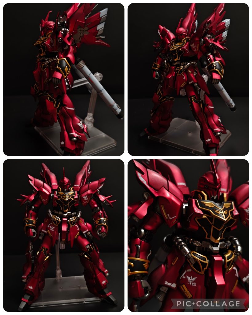 RG シナンジュ マットキャンディ塗装–3枚目/制作者：Silva21