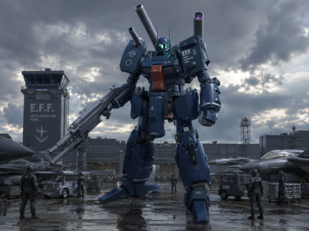RE/100 ガンキャノンディテクター LED組込み–3枚目/制作者：福田 義康