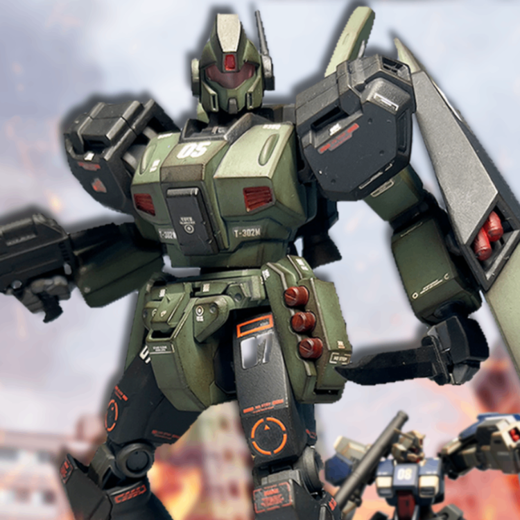 ジェガン（マンハンター仕様Ver.)｜いぐるーさんのガンプラ作品