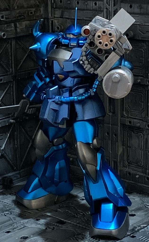 MGグフカスタム キャンディ塗装