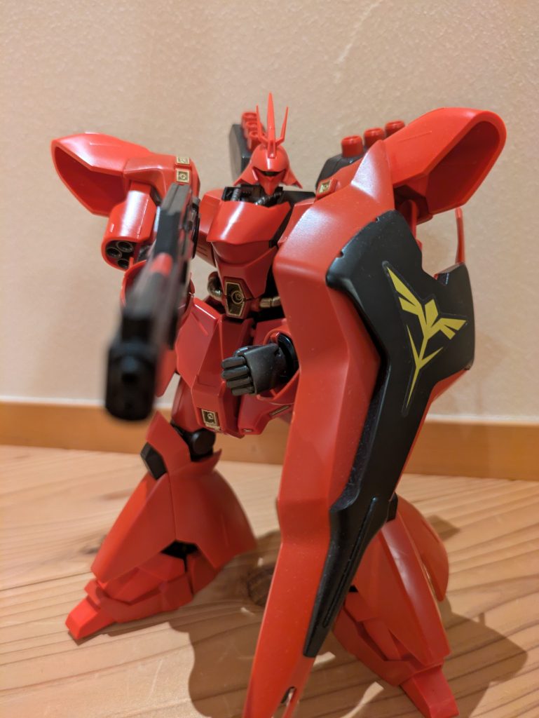 サザビーかっこいい(zaku-kao6)ムキムキですよね　そこに痺れる憧れる！見てくれてありがとうございました！☻