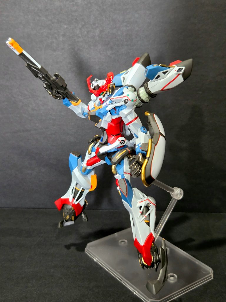 HG ジークアクス 部分塗装