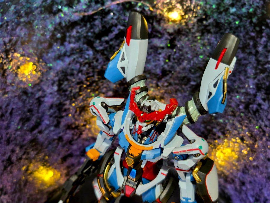 HG ジークアクス 部分塗装–8枚目/制作者：nasiyamakai