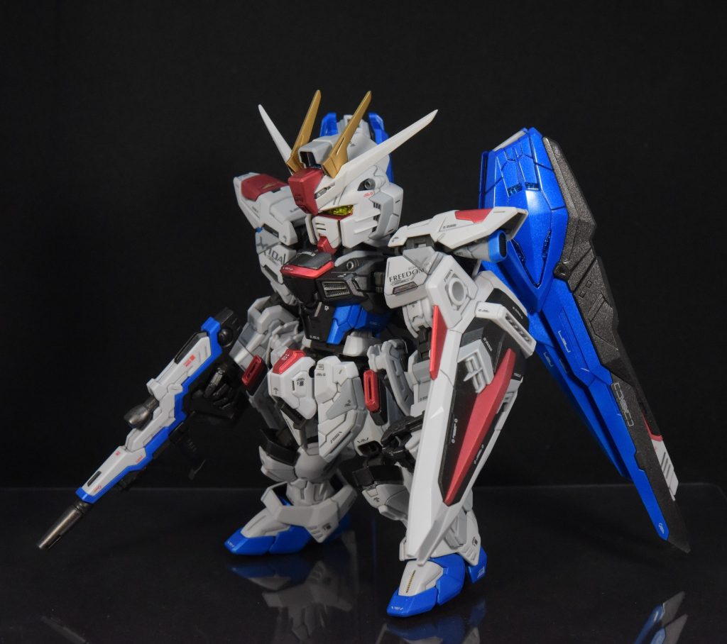 全体像。基本工作→塗装→デカール→半光沢トップコートで完成です。