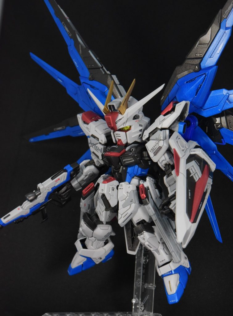 MGSDフリーダム メタリック塗装