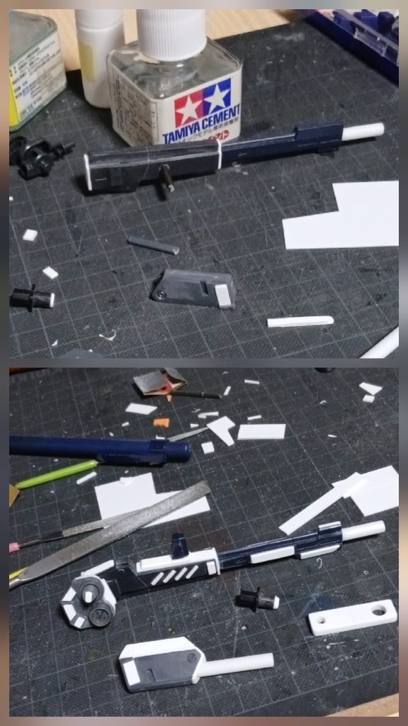 こういった感じでの制作でした。もう目もショボショボのオッサンなので、細かい作業が辛いのなんのでした。…😭