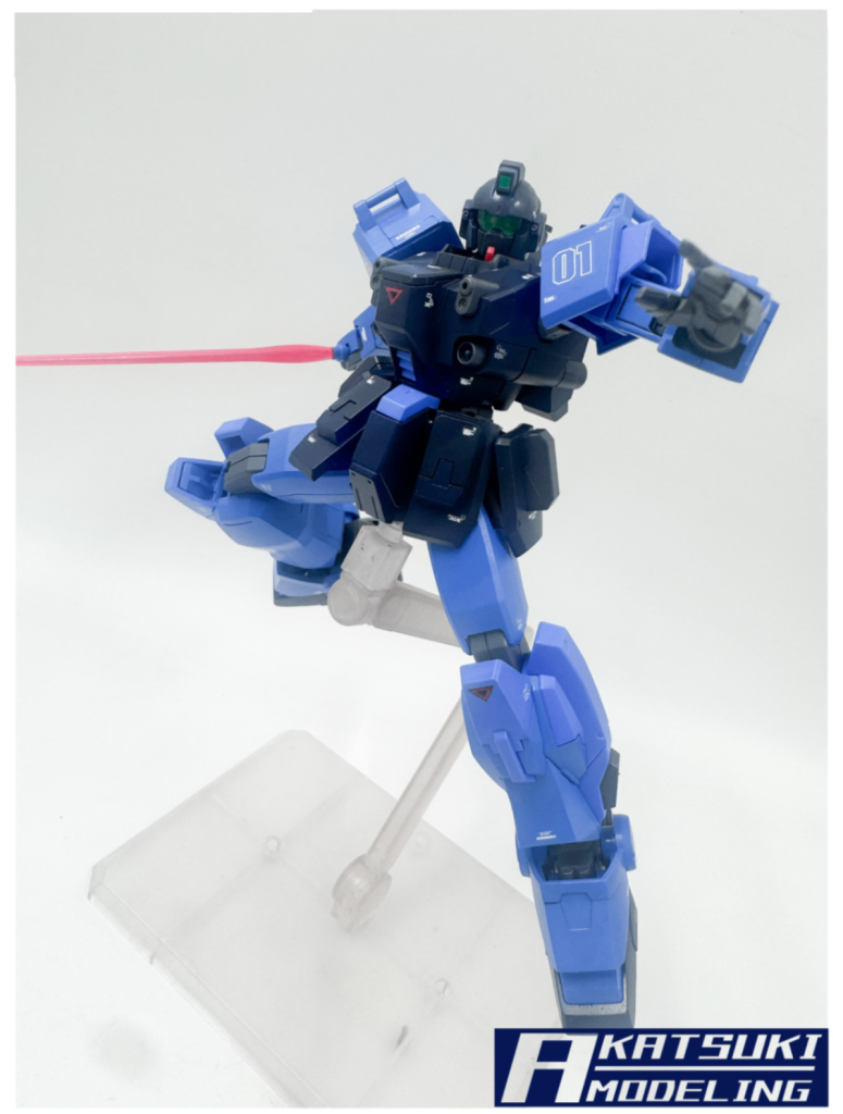 HG 1/144 RX-79BD-1 ブルーデスティニー1号機[EXAM]–4枚目/制作者：アカツキモデリング