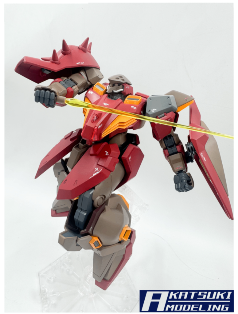 HG 1/144 Me02R-M01メッサーM01型(ガウマン機)–4枚目/制作者：アカツキモデリング