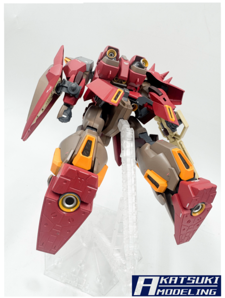 HG 1/144 Me02R-M01メッサーM01型(ガウマン機)–5枚目/制作者：アカツキモデリング