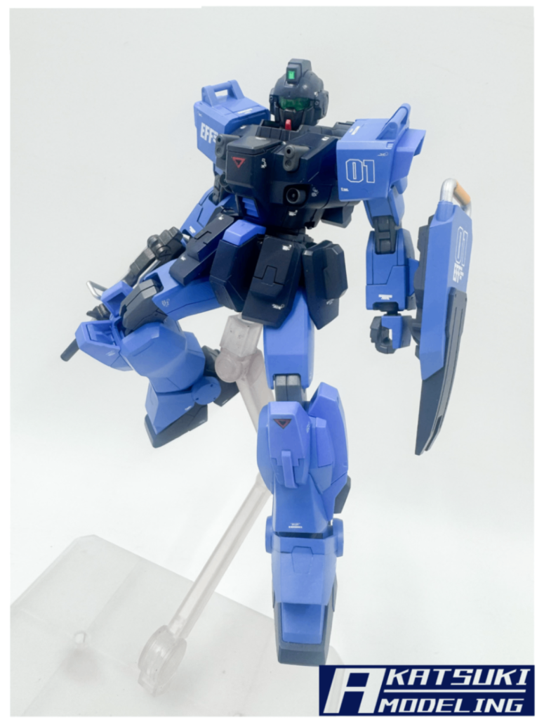 HG 1/144 RX-79BD-1 ブルーデスティニー1号機[EXAM]–2枚目/制作者：アカツキモデリング