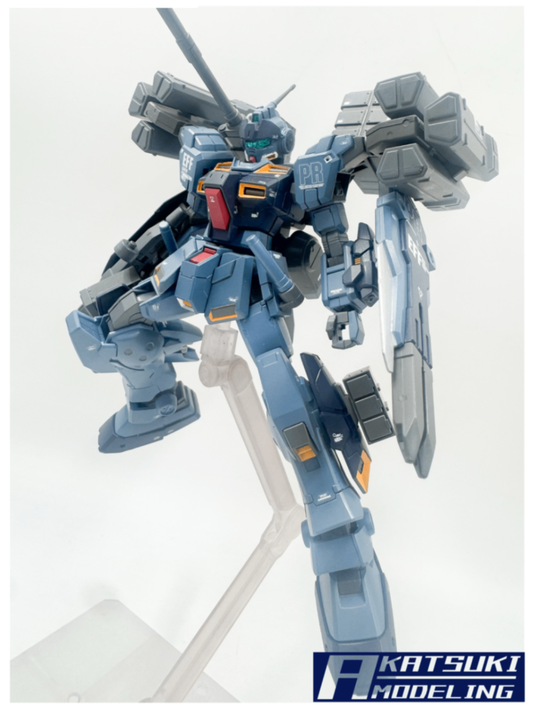 HG 1/144   RX-80PR FA   ペイルライダー　[フルアームド]–2枚目/制作者：アカツキモデリング
