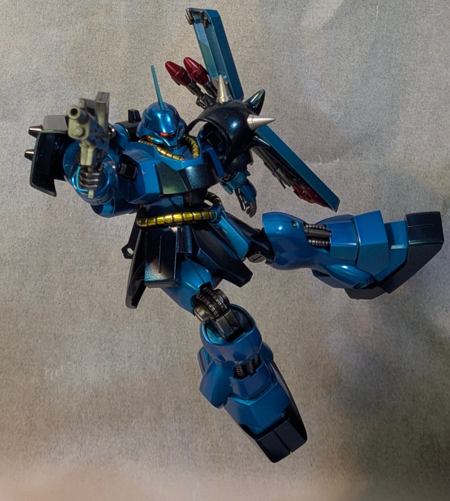 塗装失敗ギラドーガ　∴キャンディーシリーズ02–3枚目/制作者：Mio キャンプ場＆ガンプラ
