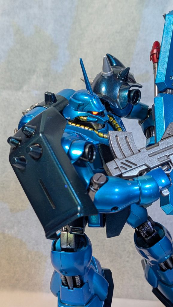 塗装失敗ギラドーガ　∴キャンディーシリーズ02–2枚目/制作者：Mio キャンプ場＆ガンプラ