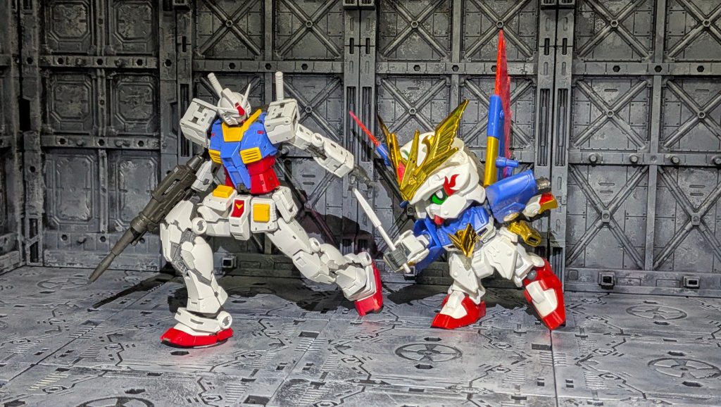 ◇そして、SDからRGへ。ファーストを見始めた頃たまたまRGガンダム2.0が発売されたばっかりだったので、初めてのRG組みました！凄いパーツ点数で組んだあともめちゃくちゃ出来が良い！満足感もあり、カッコイイ！ってなりました！