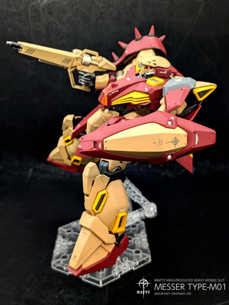 メッサーM01型（ガウマン機）軽めのウェザリング仕上げ–9枚目/制作者：しうまい
