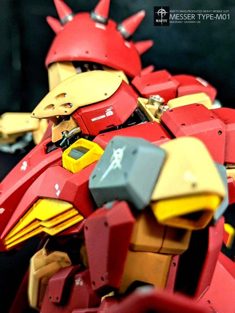 メッサーM01型（ガウマン機）軽めのウェザリング仕上げ–7枚目/制作者：しうまい