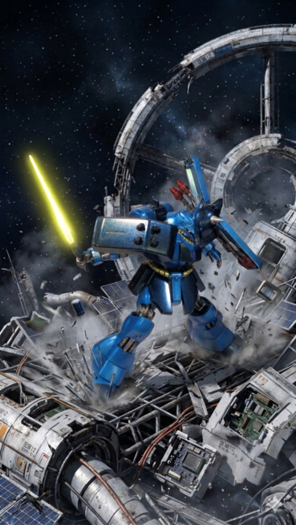 塗装失敗ギラドーガ　∴キャンディーシリーズ02–8枚目/制作者：Mio キャンプ場＆ガンプラ