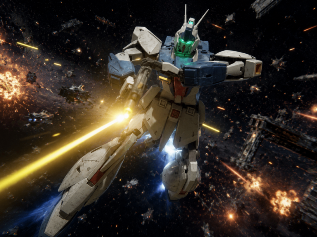 MG リ・ガズィ 逆襲のシャアver. LED組込み–5枚目/制作者：福田 義康