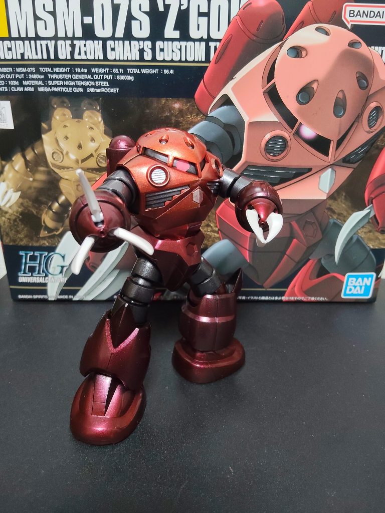ズゴック　キャンディ塗装？