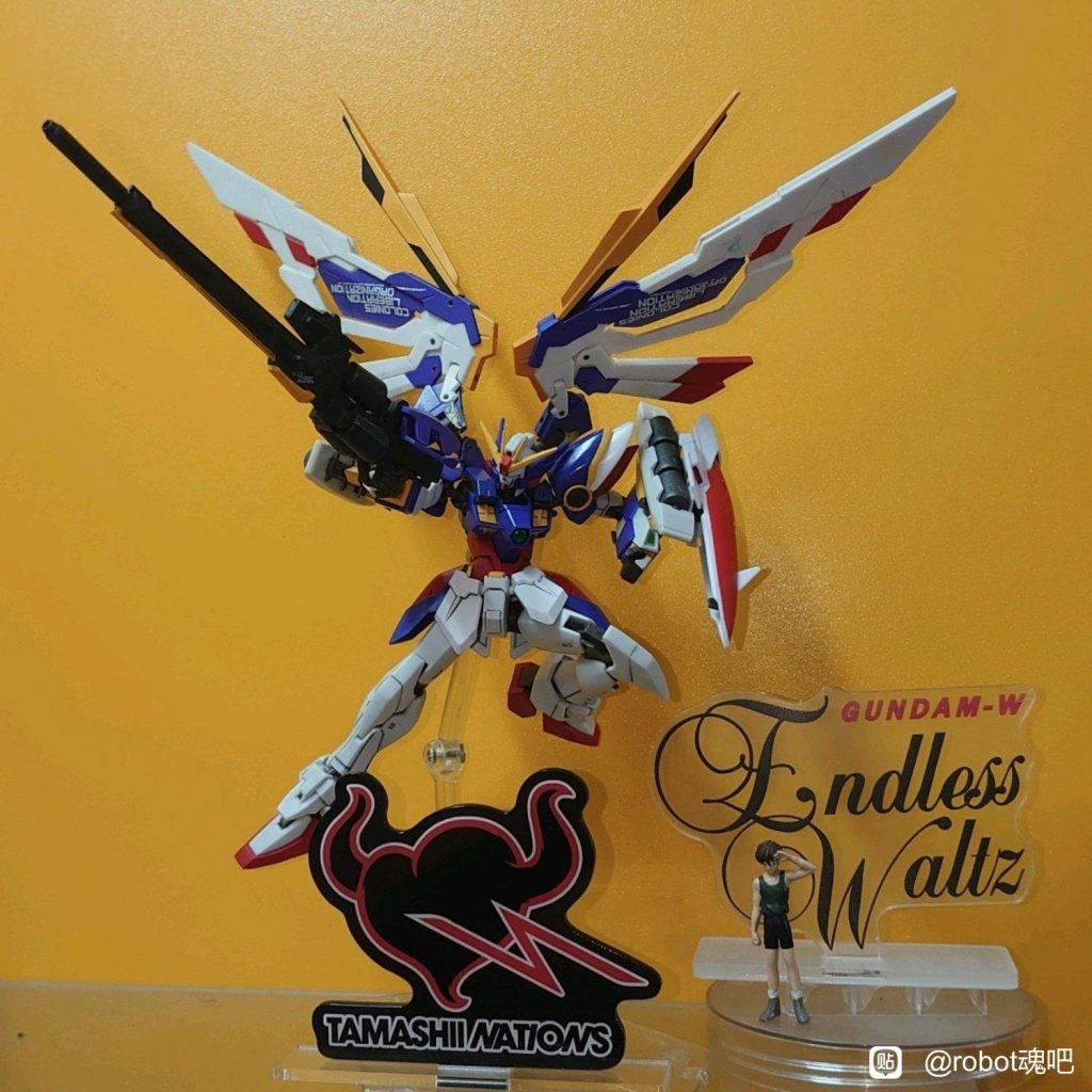 ROBOT魂•ウイングガンダム•EW•アーリーカラー–2枚目/制作者：risuisei