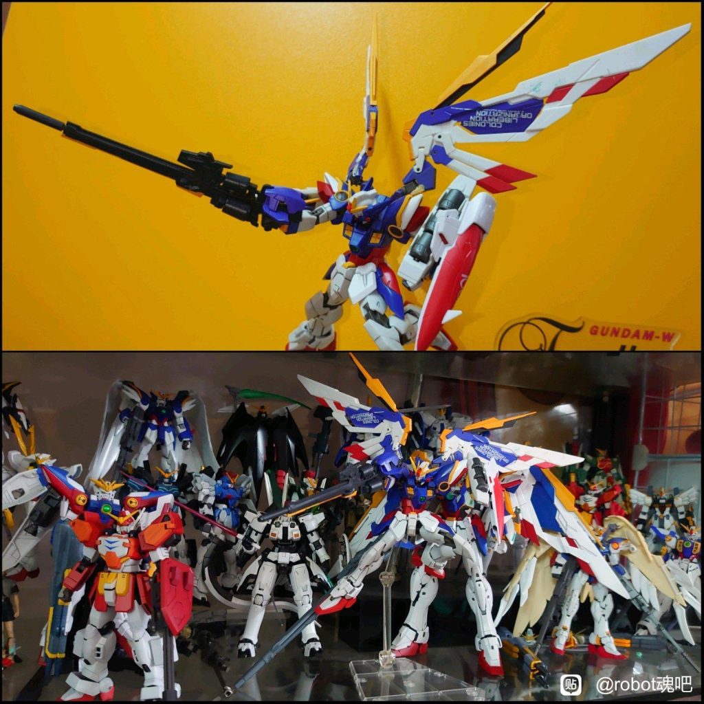 ROBOT魂•ウイングガンダム•EW•アーリーカラー–9枚目/制作者：risuisei