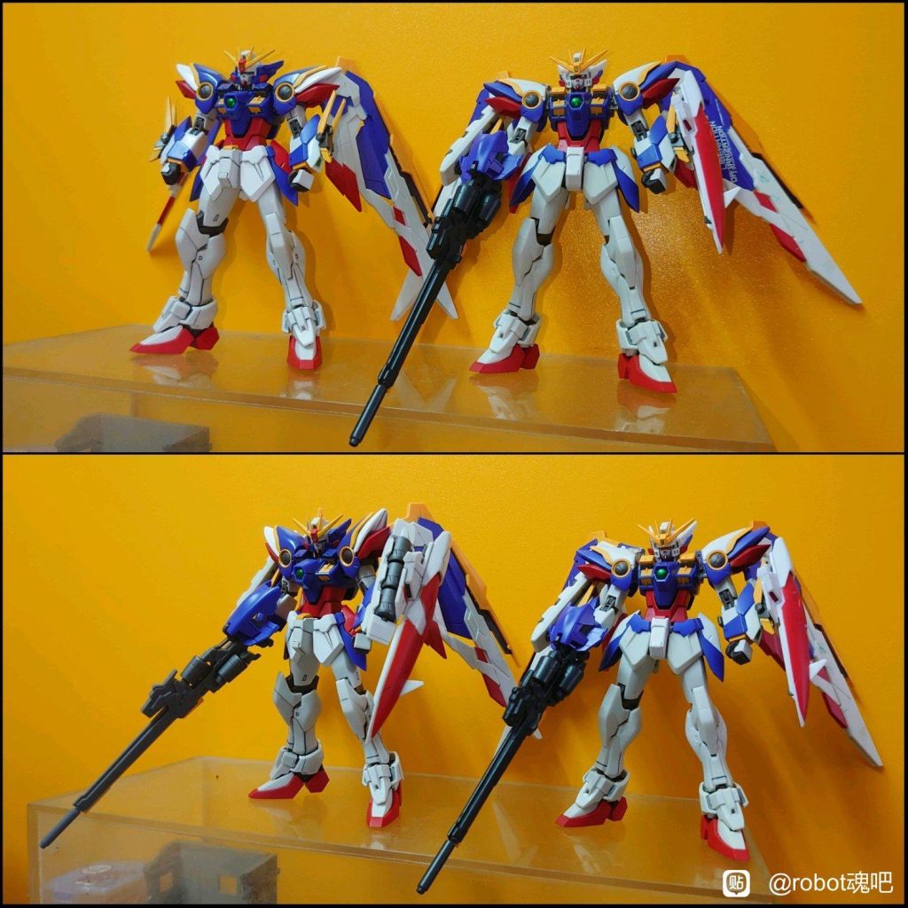 ROBOT魂•ウイングガンダム•EW•アーリーカラー–6枚目/制作者：risuisei