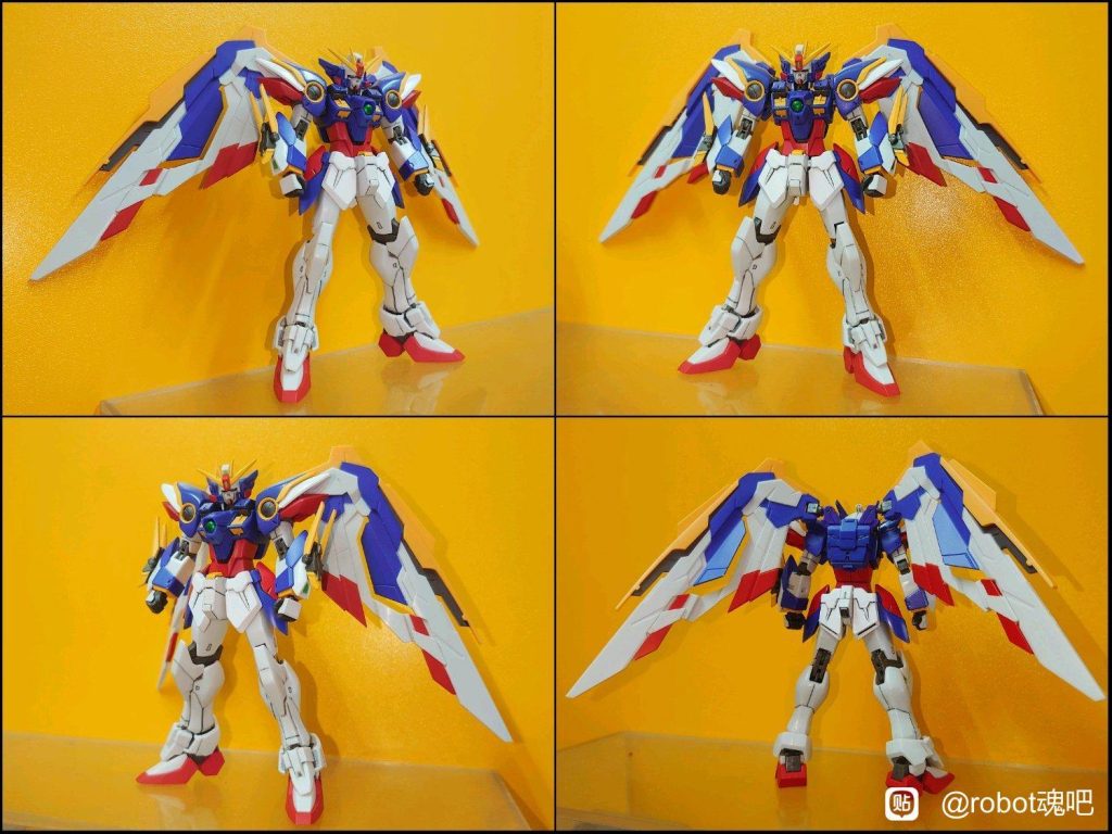 ROBOT魂•ウイングガンダム•EW•アーリーカラー–5枚目/制作者：risuisei