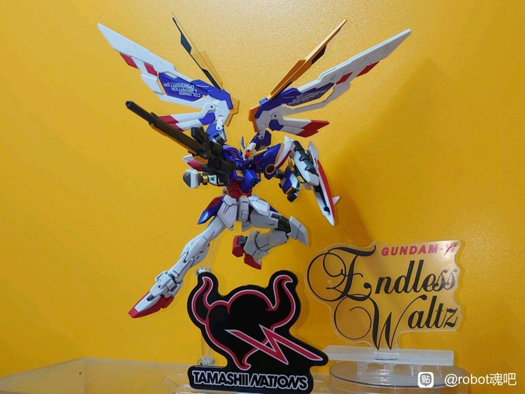 ROBOT魂•ウイングガンダム•EW•アーリーカラー–4枚目/制作者：risuisei