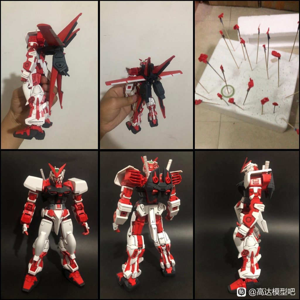 CE•1/100•ガンダムアストレイレッドフレーム•フライトユニット–6枚目/制作者：risuisei