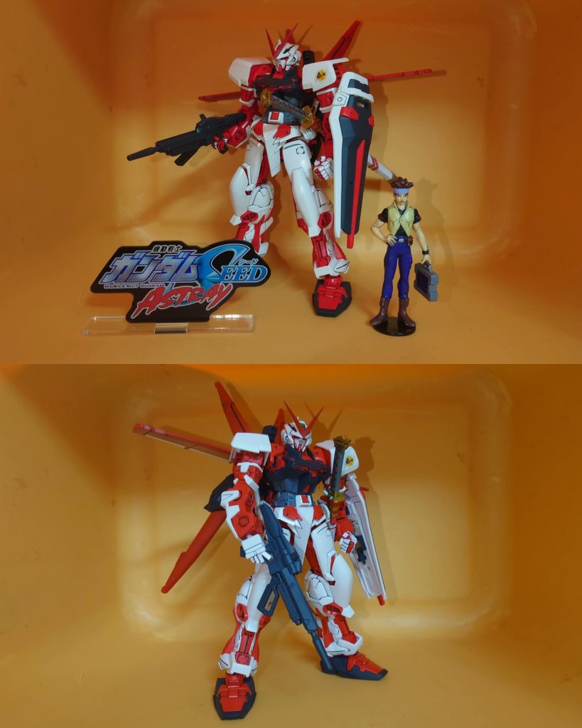 CE•1/100•ガンダムアストレイレッドフレーム•フライトユニット–7枚目/制作者：risuisei