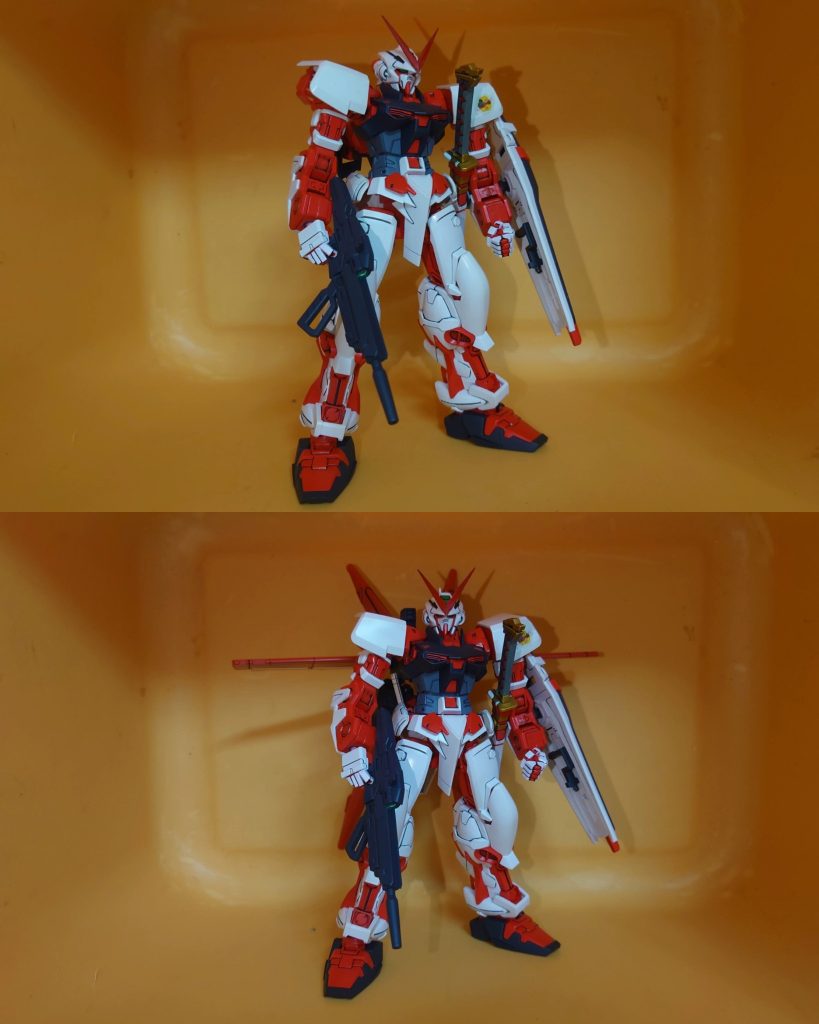 CE•1/100•ガンダムアストレイレッドフレーム•フライトユニット–4枚目/制作者：risuisei