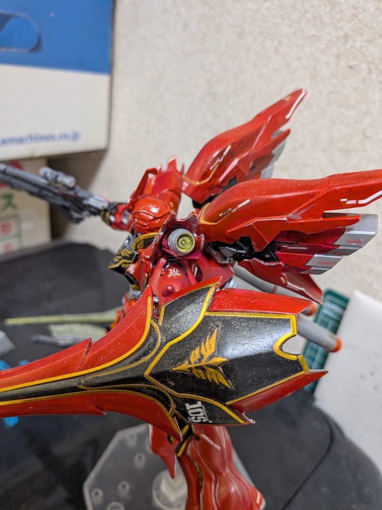 ショルダーアーマーが豪華になりました(⁠≧⁠▽⁠≦⁠)
