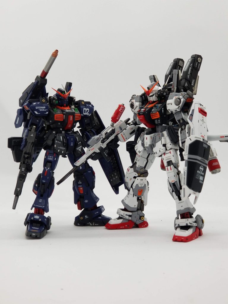 ティターンズ仕様と並べたく2機制作！