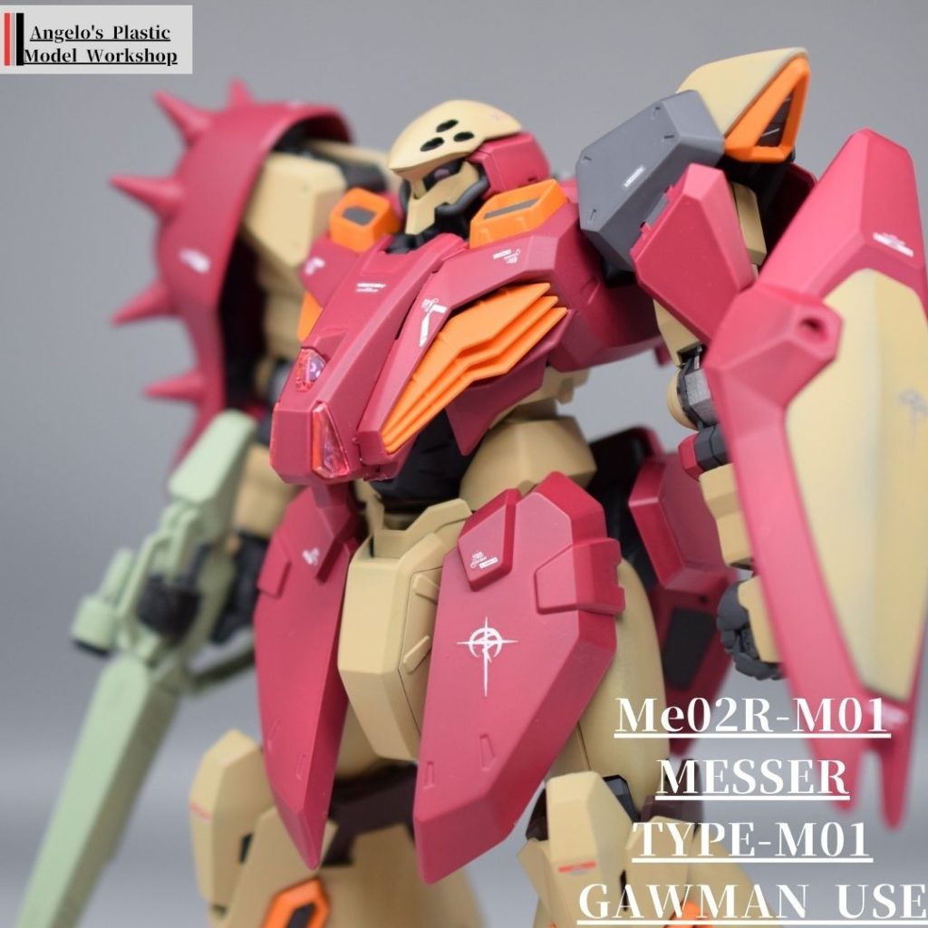 メッサーM01型　ガウマン機–2枚目/制作者：アンジェロのプラモデル工房