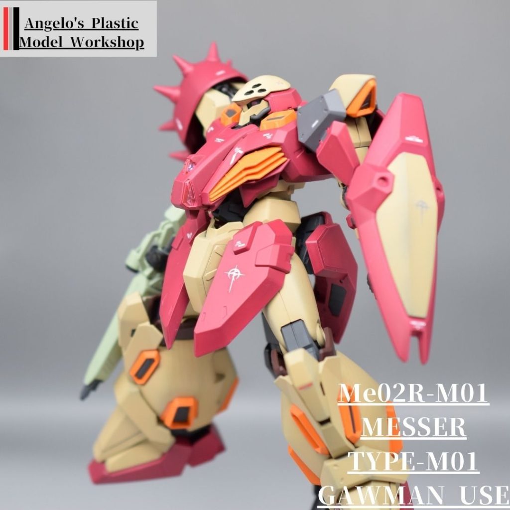 メッサーM01型　ガウマン機–3枚目/制作者：アンジェロのプラモデル工房